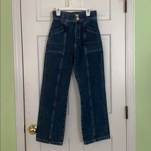 & Other Stories High Rise Utility Jeans